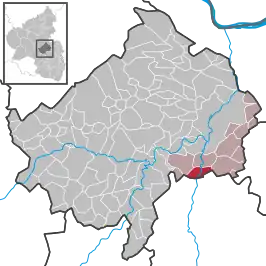 Kaart van Hochstätten