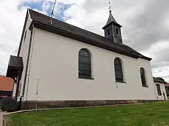 Sinte-Gertrudkerk in Hochstett