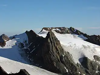 De Hochvernagtspitze vanaf de Fluchtkogel in het zuiden