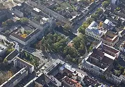 Vogelvlucht van Hódmezővásárhely