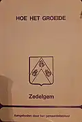 Uitgave 'Hoe het groeide', uitgebracht ter gelegenheid van de fusie van Zedelgem.[5]