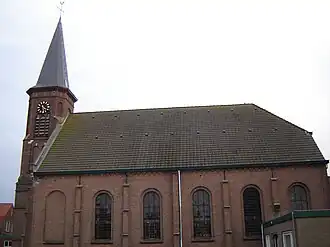 Nederlands Hervormde kerk voor de brand van begin 2015[2]