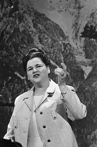 Olga Lowina in 1967.