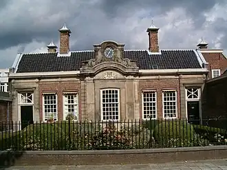 De ingang aan de Nieuwe Gracht