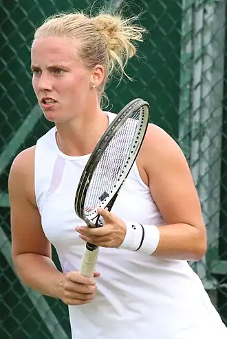 Hogenkamp op Wimbledon 2016