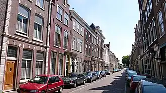 Het oostelijke deel van de Hogewoerd