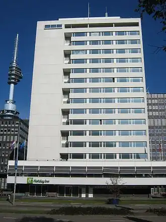 Voormalig Esso Motor Hotel in Amsterdam