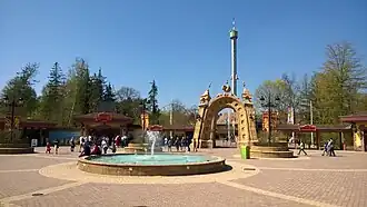 Ingang van Plopsaland Deutschland