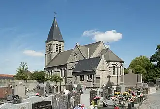 Sint-Martinuskerk en kerkhof