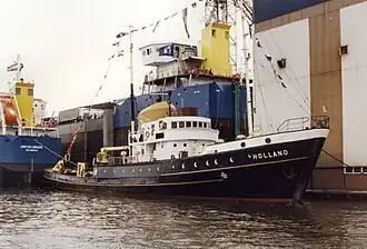 Terug bij de werf Ferus Smit in 1999