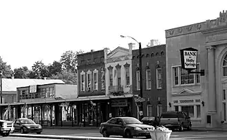 Downtown van Holly Springs