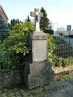 Wegkruis zuidzijde dorp