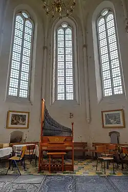 Koor met koororgeltje