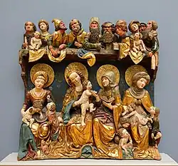 Heilige Maagschap, Silezisch, ca. 1500