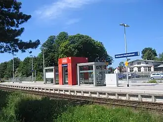 Perron van station Holzhausen-Heddinghausen(2009)