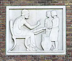 Reliëf Homerus (1939), Alkmaar