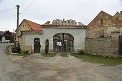 Poort van monumentaal huis nr. 14