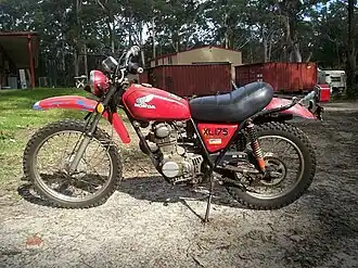 Honda XL 175 uit 1976