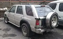 Honda Passport, eerste generatie achteraanzicht