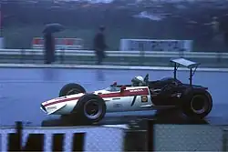 Duitse GP van 1968: Surtees in de Honda RA301 op de Nordschleife