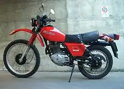 1980: XL 500 SA in Helios Red