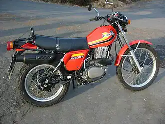 Honda XL 500 SZ uit 1979