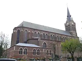 De Sint-Audomaruskerk in Hondegem