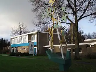 Het voormalige hoofdgebouw