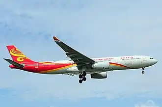 Een Airbus A330-300 van Hong Kong Airlines