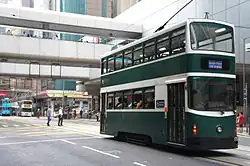 Tram 170 in Hongkong, de meest recente uitvoering.