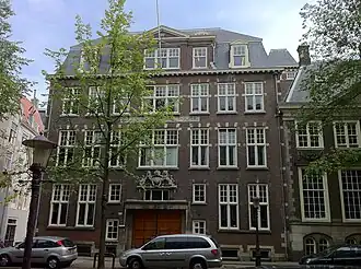Spinhuis in Amsterdam, waar het Huygens Instituut is gevestigd