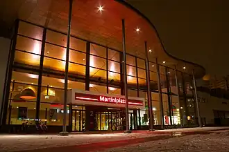 Hoofdentree Martiniplaza (december 2010)