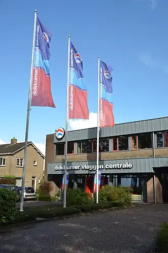 Hoofdkantoor van de Dokkumer Vlaggen Centrale