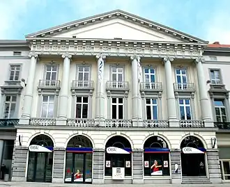 Hoofdzetel OBK-bank in Gent