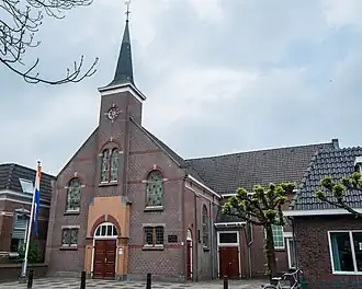 Gereformeerde kerk (sinds 1945 vrijgemaakt) uit 1861