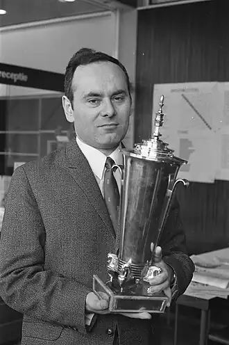 Portisch met de beker