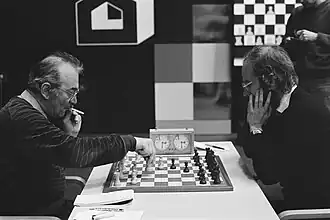 Kortsjnoj tegen Hübner