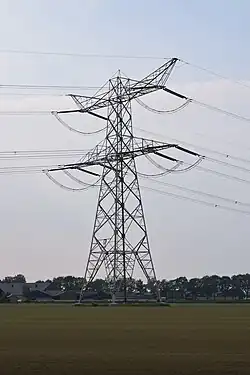 Mast 138, type kattenkop, ter hoogte van Stevensbeek