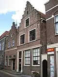 Huis met gewijzigde voorgevel
