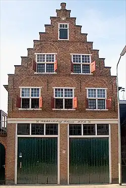 Gerritsland 53, gebouwd in de 17e eeuw, rijksmonument