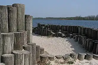 De (inmiddels verdwenen) Palenberg bij de Hoornse Plas (2003)