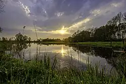 Hoornsediep bij avond