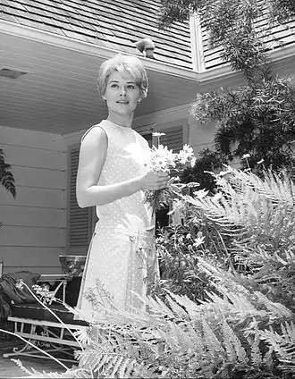 Hope Lange in de televisieserie The Ghost and Mrs. Muir in 1968.