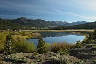 Waterbekken in Hope Valley