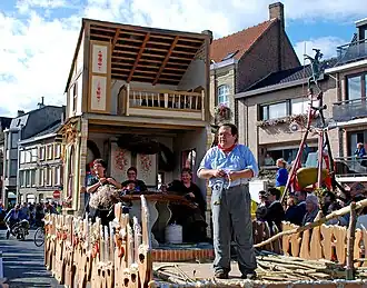 Klaarmaken klimdraden