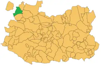 Kaart van Horcajo de los Montes