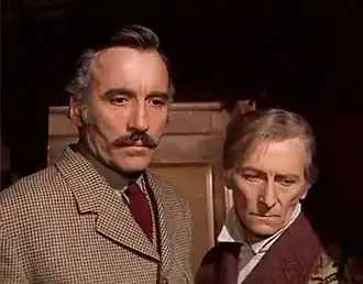 Christopher Lee en Peter Cushing in Horror Express