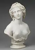 Marmeren buste van Medusa, Harriet Hosmer (ca. 1854)