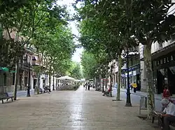 Rambla Just Oliveras in de wijk Centre