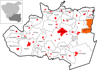 Kaart van Hottendorf